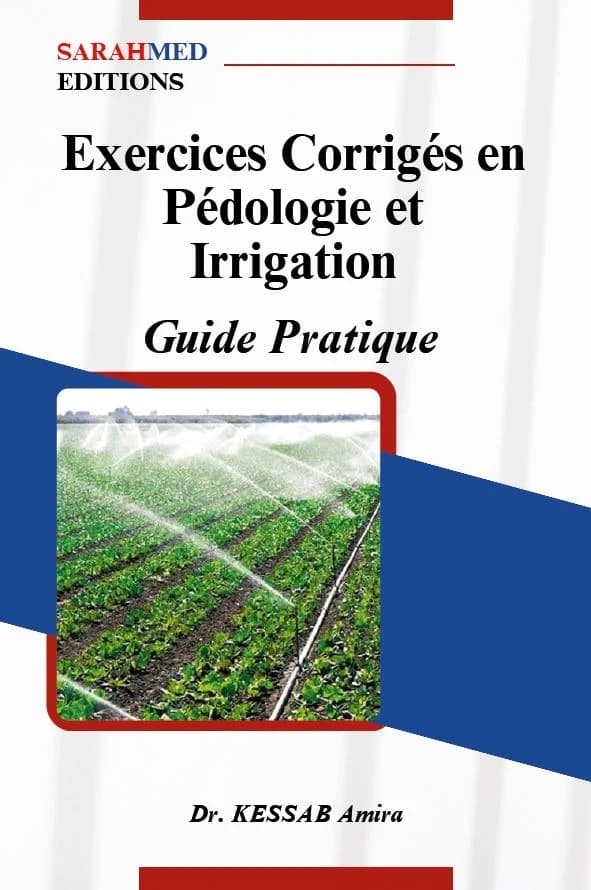 غلاف — Exercices Corrigés en Pédologie et Irrigation Guide Pratique
