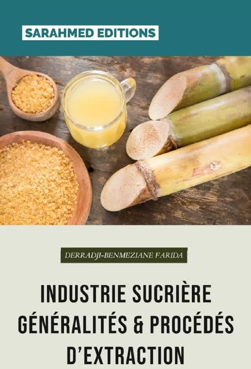 Couverture — Industrie sucrière : généralités et procédés d'extraction